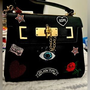 Aldo patchwork crossbody bag